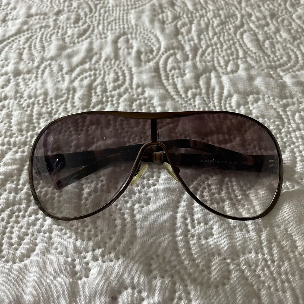 Ralph Lauren Brown Gradient Aviator Sunglasses - Picture 1 of 3